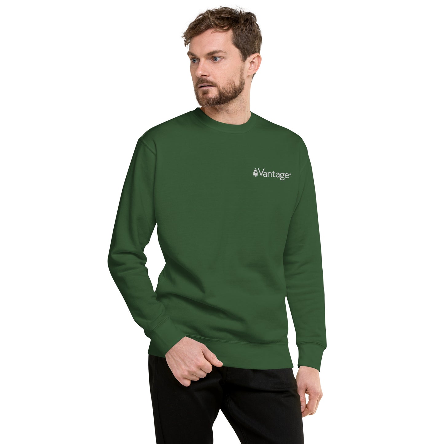 Unisex Premium Sweatshirt (fitted cut) - Vantage Store