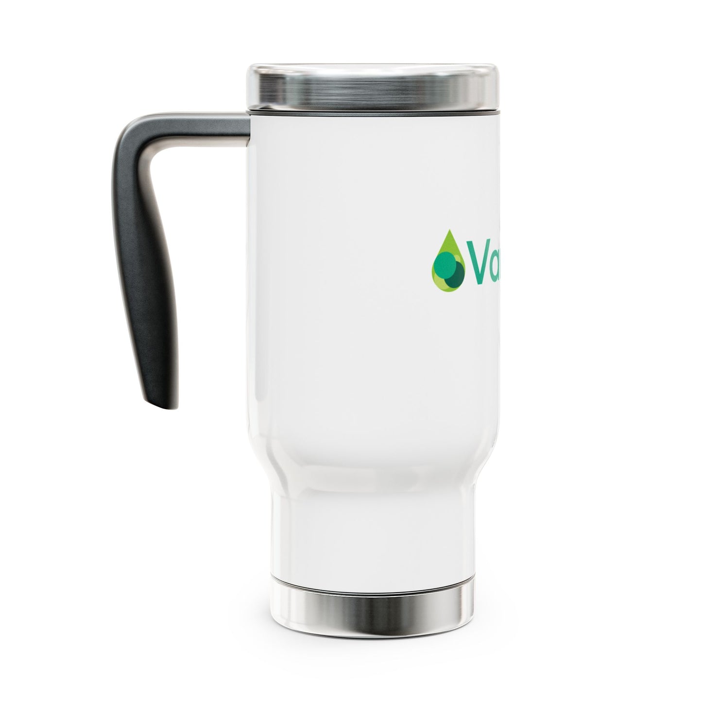Stainless Steel Travel Mug with Handle, 14oz